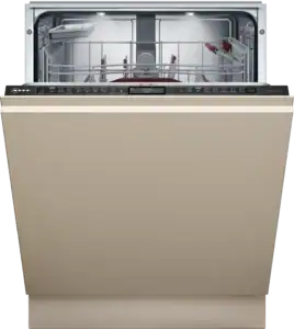Neff N90 fully integrated dishwasher in cream 60cm wide